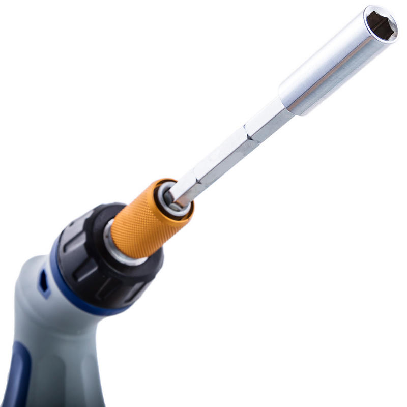 Отвертка-рукоятка реверсивная PH, SL, T с набором бит, торцевых головок 1/4 Кобальт CR-V Ultra Grip 245-459, 24 предмета