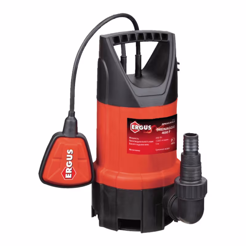 Насос дренажный QUATTRO ELEMENTI Drenaggio 400F