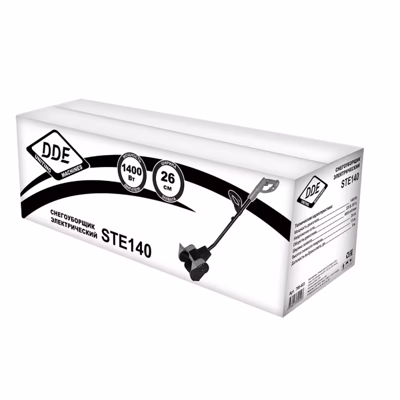 Снегоуборщик электрический (электролопата) DDE STE140