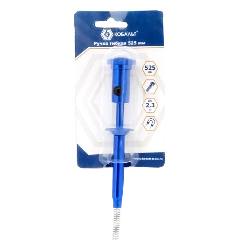 Магнит гибкий 600мм КОБАЛЬТ до 2,3кг LED фонарик