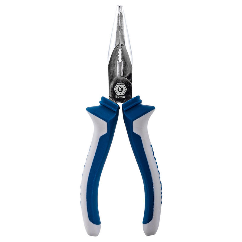 Длинногубцы 160 мм, CR-V (1 шт.) подвес КОБАЛЬТ 