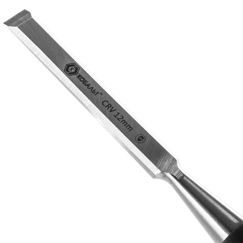 Стамеска плоская Кобальт 245-534, 140 мм