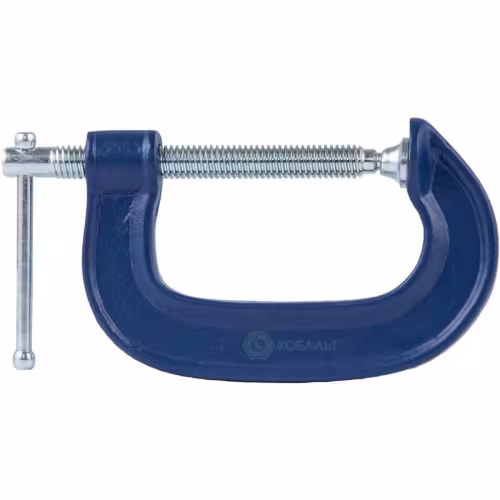 Струбцина G-образная Кобальт 244-438, 75 мм
