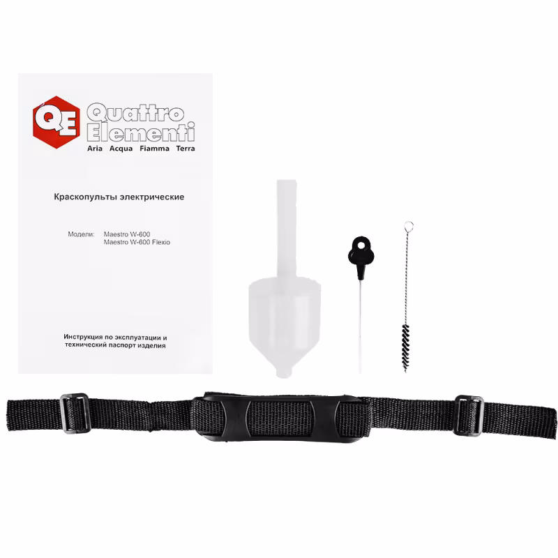 Краскопульт сетевой Quattro Elementi Maestro W-600 Flexio