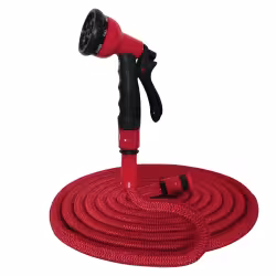 Шланг растягивающийся с пистолетом Quattro Elementi Премиум, 15 м