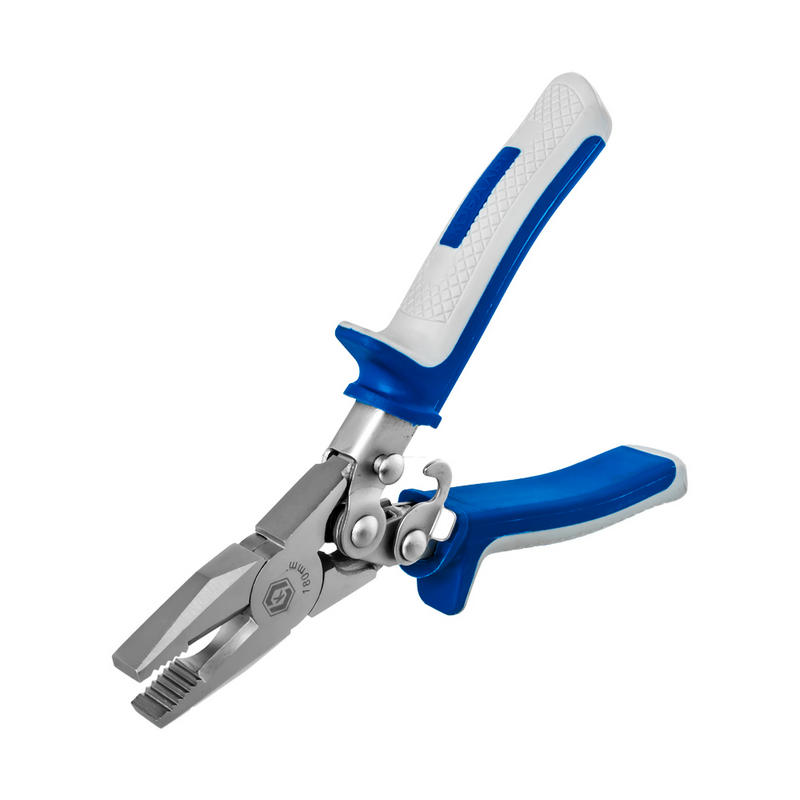 Пассатижи 180 мм, рычажные CR-V КОБАЛЬТ 