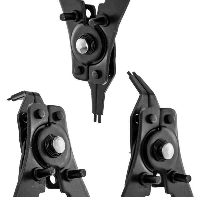 Съемник стопорных колец с 4 насадками КОБАЛЬТ 