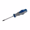 Отвертка крестовая ударная PH1х75 мм Кобальт S2 Ultra Grip 646-584