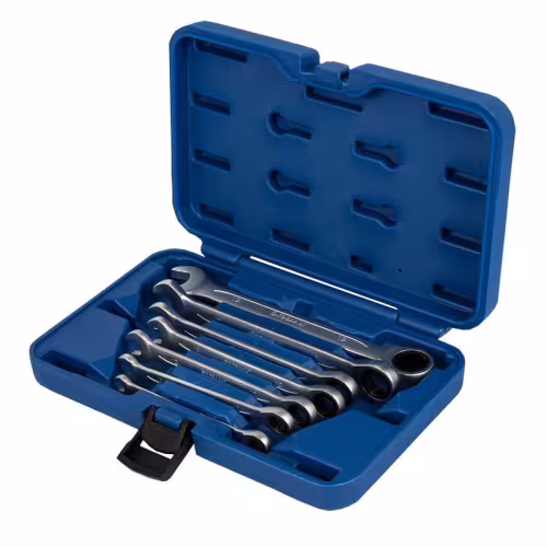 Набор ключей рожково-накидных Кобальт 020108-07, 8-19 мм, 7 предметов