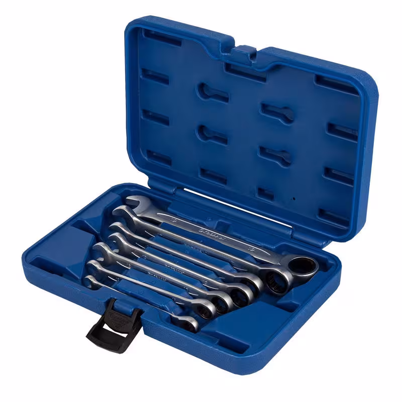 Набор ключей рожково-накидных Кобальт 020108-07, 8-19 мм, 7 предметов