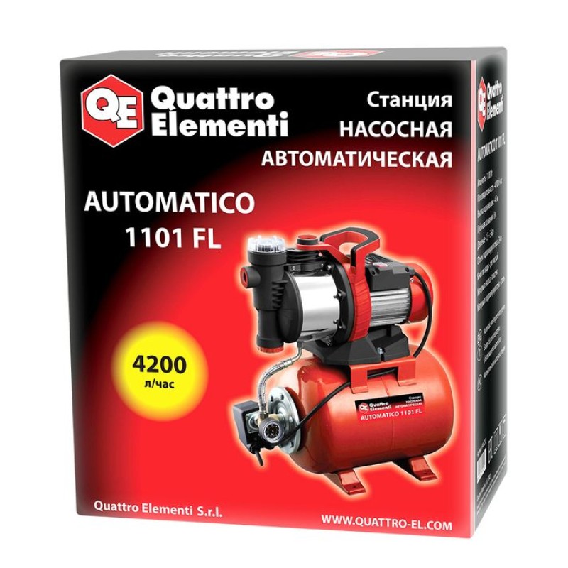 Насосная станция Quattro Elementi Automatico 1101 FL