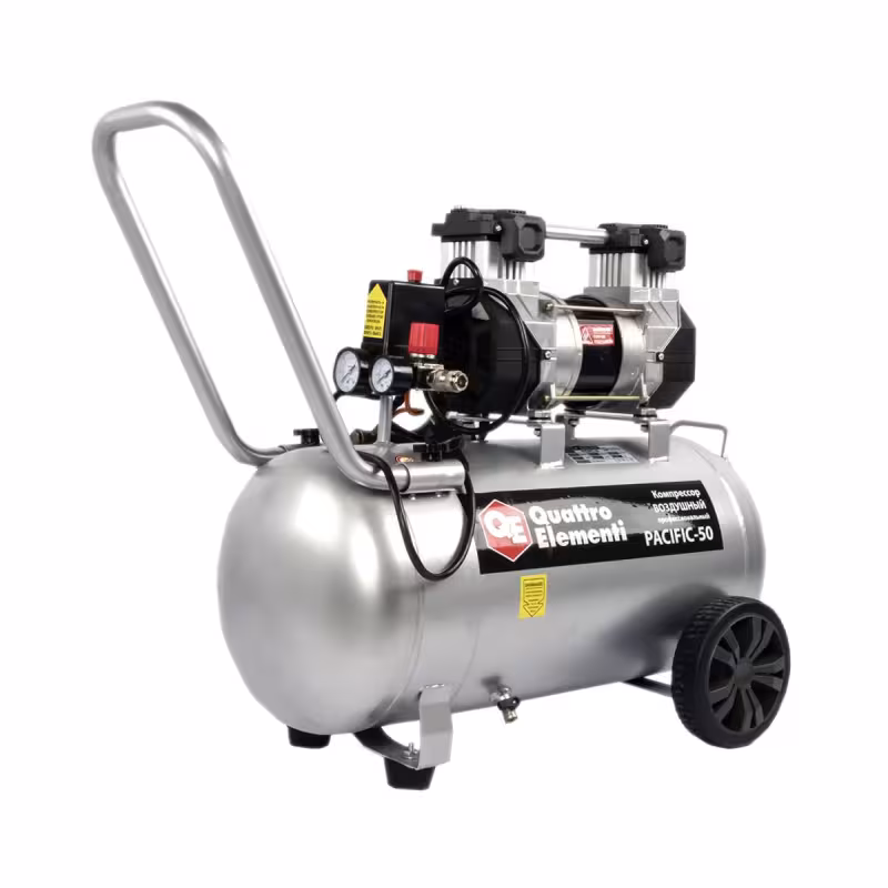 Компрессор поршневой безмасляный Quattro Elementi Pacific-50 919-761