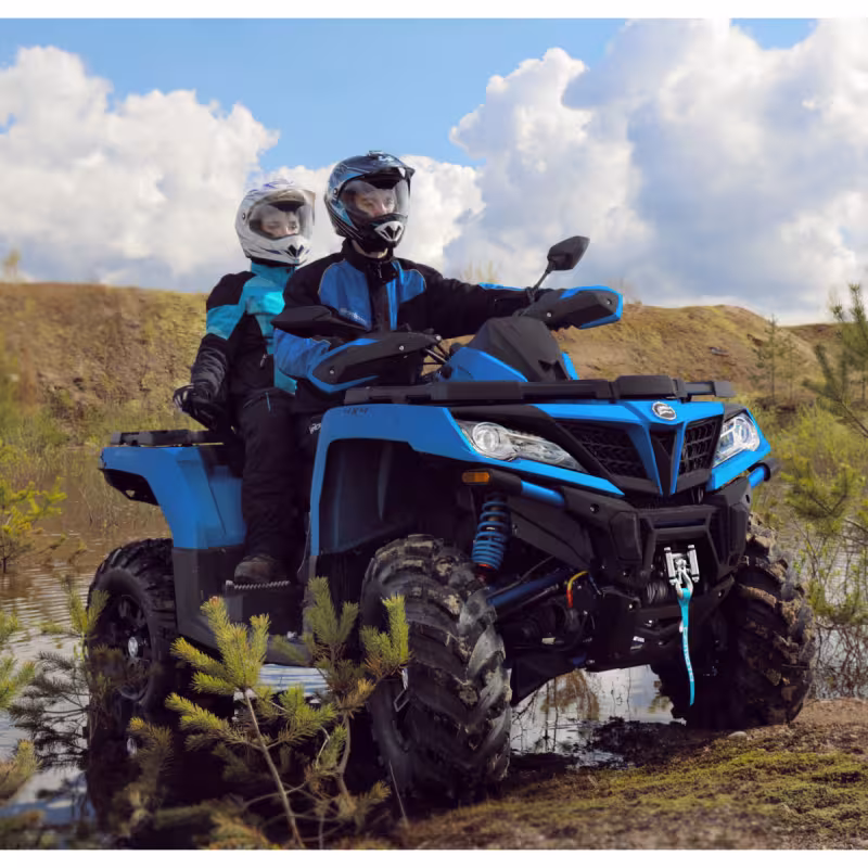 Квадроцикл CFMOTO Cforce 800 НО EPS, синий