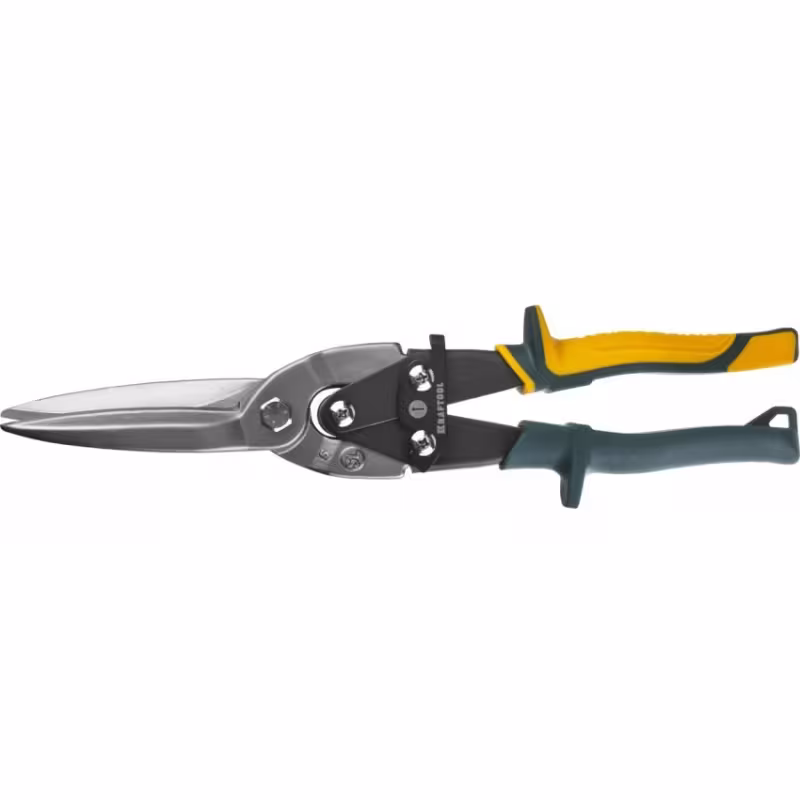 Ножницы по металлу прямые-удлиненные 290мм Cr-Mo Alligator KRAFTOOL 