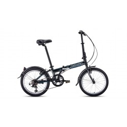 Велосипед FORWARD ENIGMA 2.0 (20" черный/белый)
