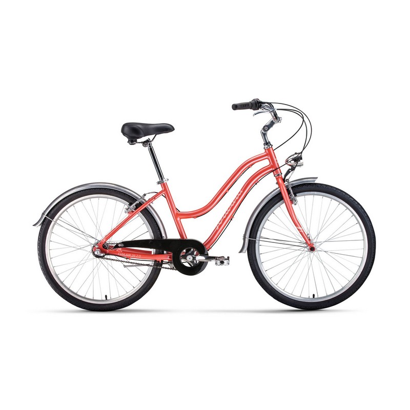 Велосипед 26 FORWARD EVIA AIR 2.0 (рост 16") (коралловый/белый)