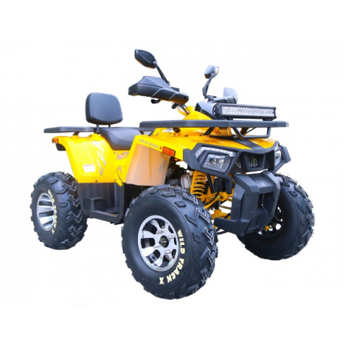 Квадроцикл Motoland Wild Track X PRO 200, желтый