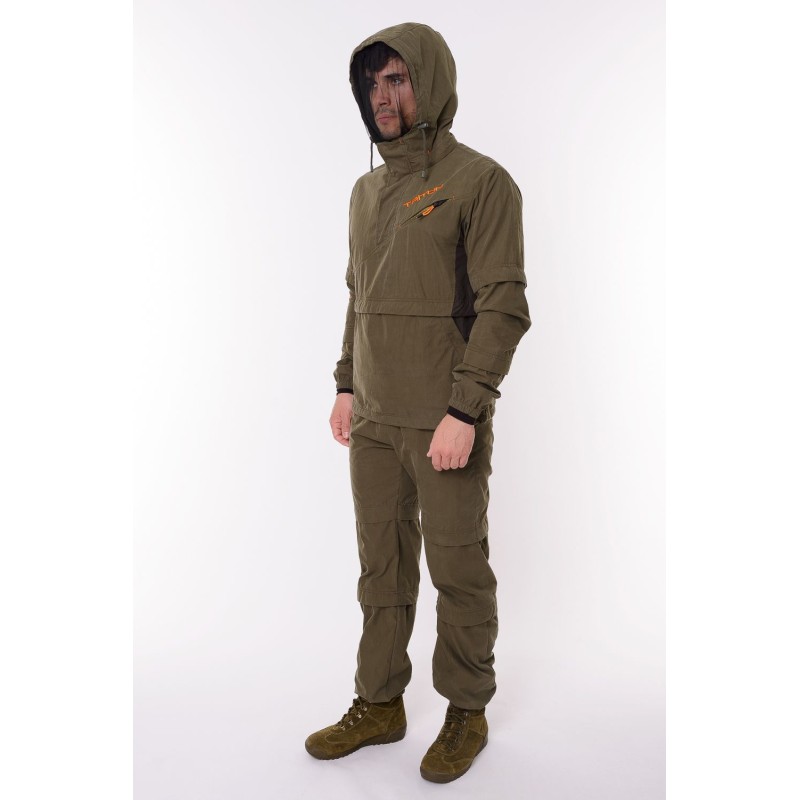 Костюм антимоскитный мужской Triton Gear Snar Duo, хлопок, хаки/темный хаки, размер 48-50 (M), 170-176 см