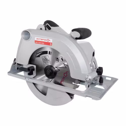 Пила дисковая сетевая Интерскол ДП-165/1300