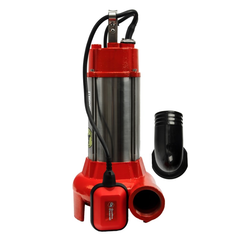 Насос фекальный Quattro Elementi Sewage 1100F Ci-Cut