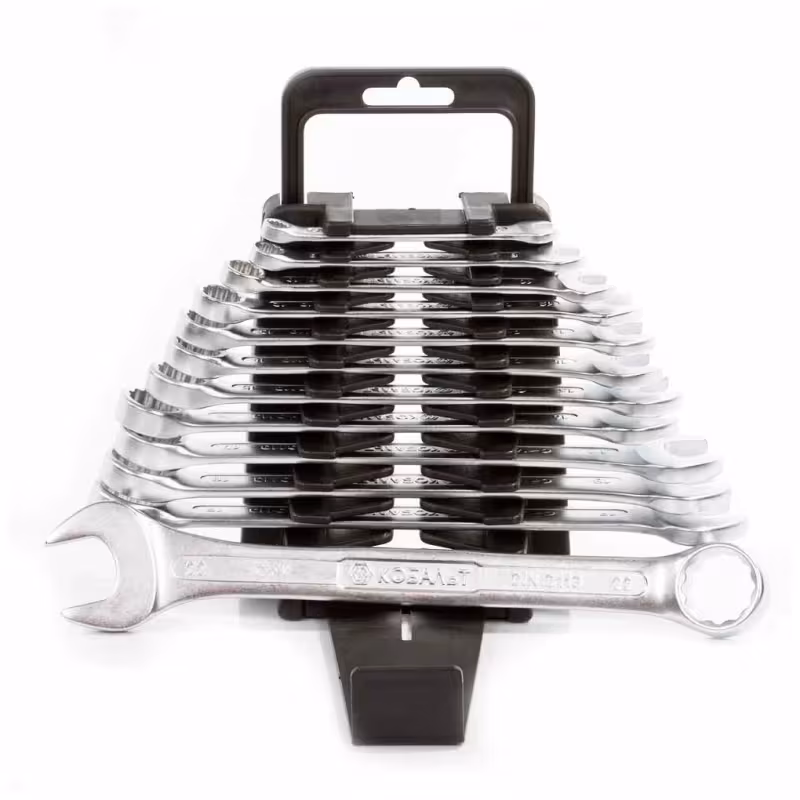 Набор ключей рожково-накидных Кобальт 020105-12, 6-22 мм, 12 предметов