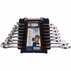 Набор ключей рожково-накидных Кобальт 020103-08, 8-19 мм, 8 предметов