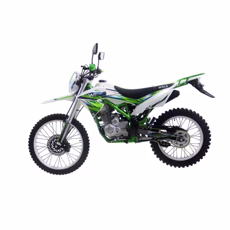 Мотоцикл эндуро Wels MX 250 R, зеленый
