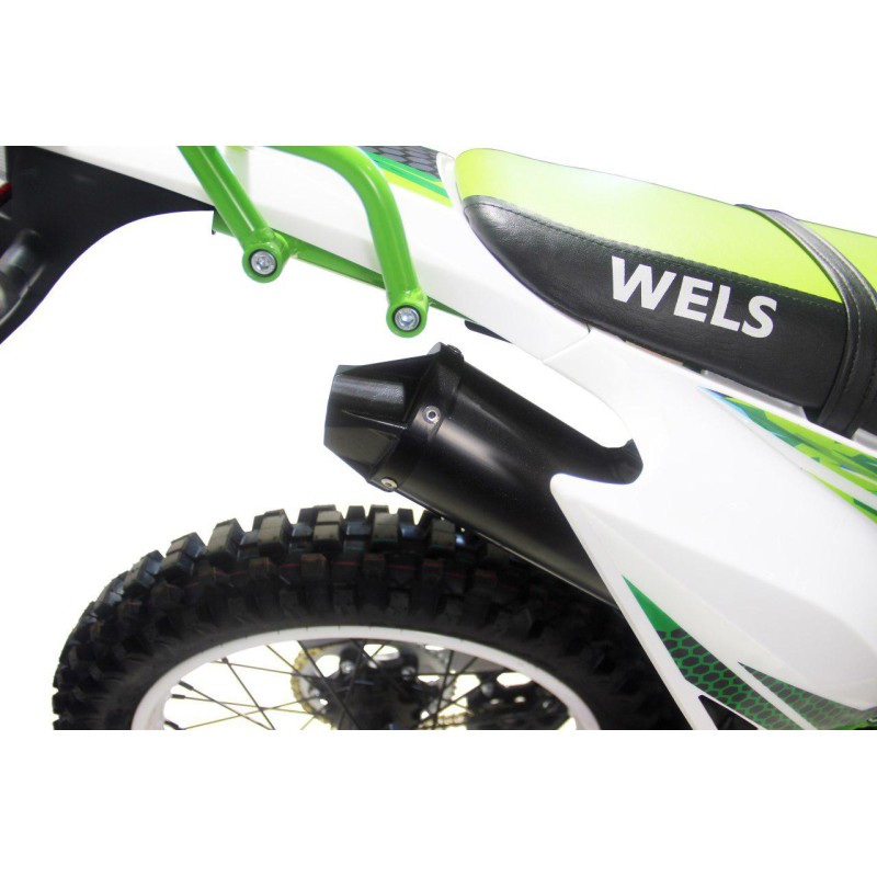 Мотоцикл эндуро Wels MX 250 R, зеленый