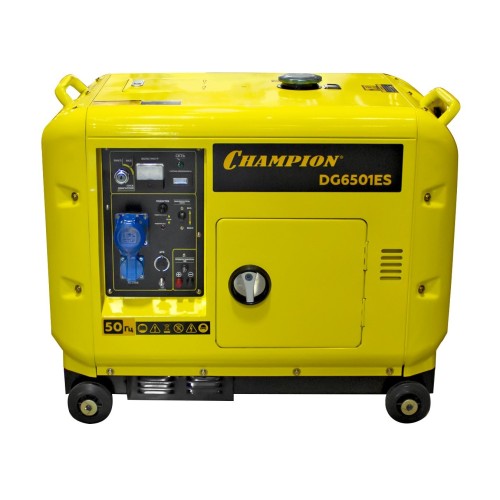 Генератор дизельный Champion DG6501ES+ATS