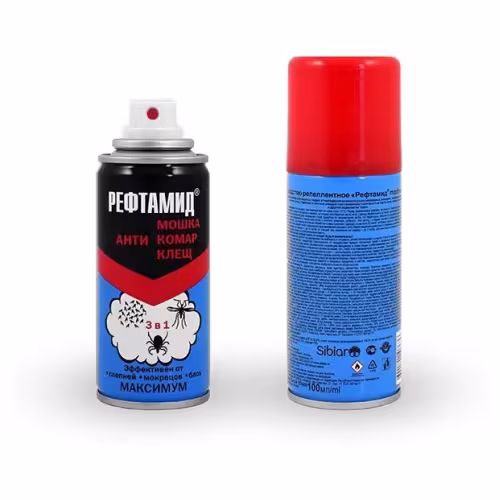 Аэрозоль Рефтамид Максимум 3 в 1, 100 мл 