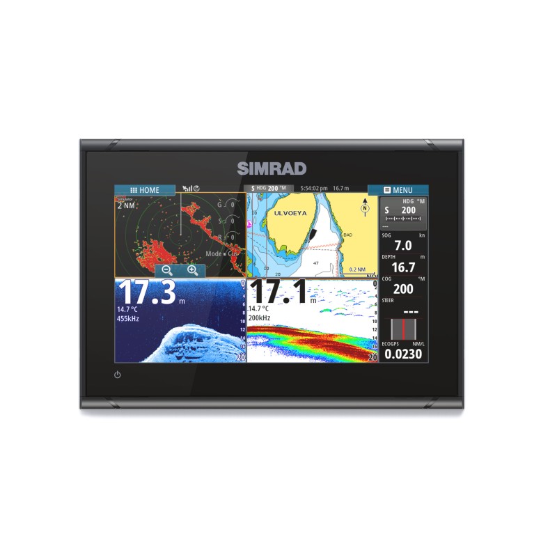 Картплоттер-эхолот Simrad GO9 XSE с датчиком Active Imaging 3-в-1