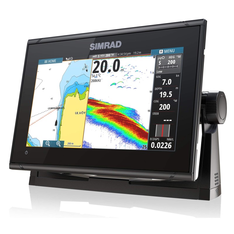 Картплоттер-эхолот Simrad GO9 XSE с датчиком Active Imaging 3-в-1