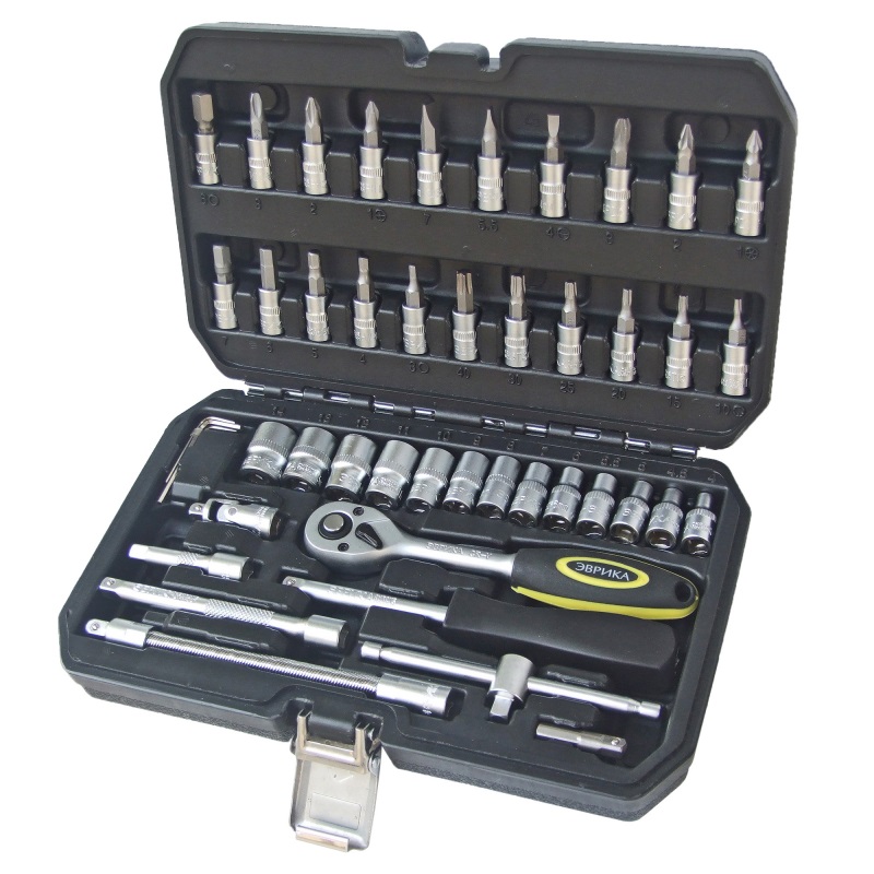 Набор инструментов Эврика ER-80046, 46 предметов