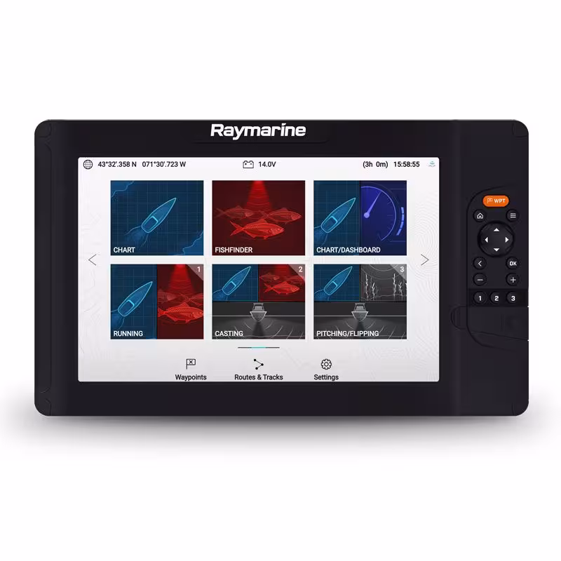 Картплоттер-эхолот Raymarine Element 12 HV с датчиком HV-100