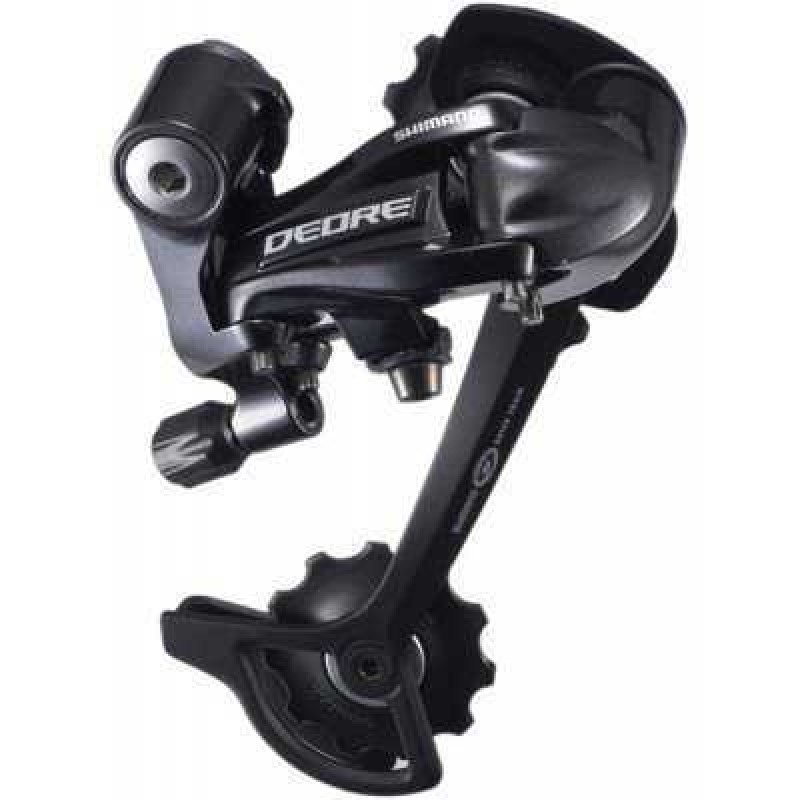 Переключатель передний Shimano Deore, M591, SGS, 9ск, черный.