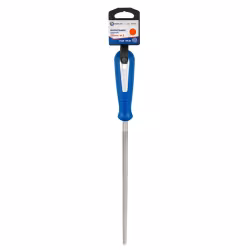 Напильник круглый №3 200мм, двухкомп. рукоятка КОБАЛЬТ