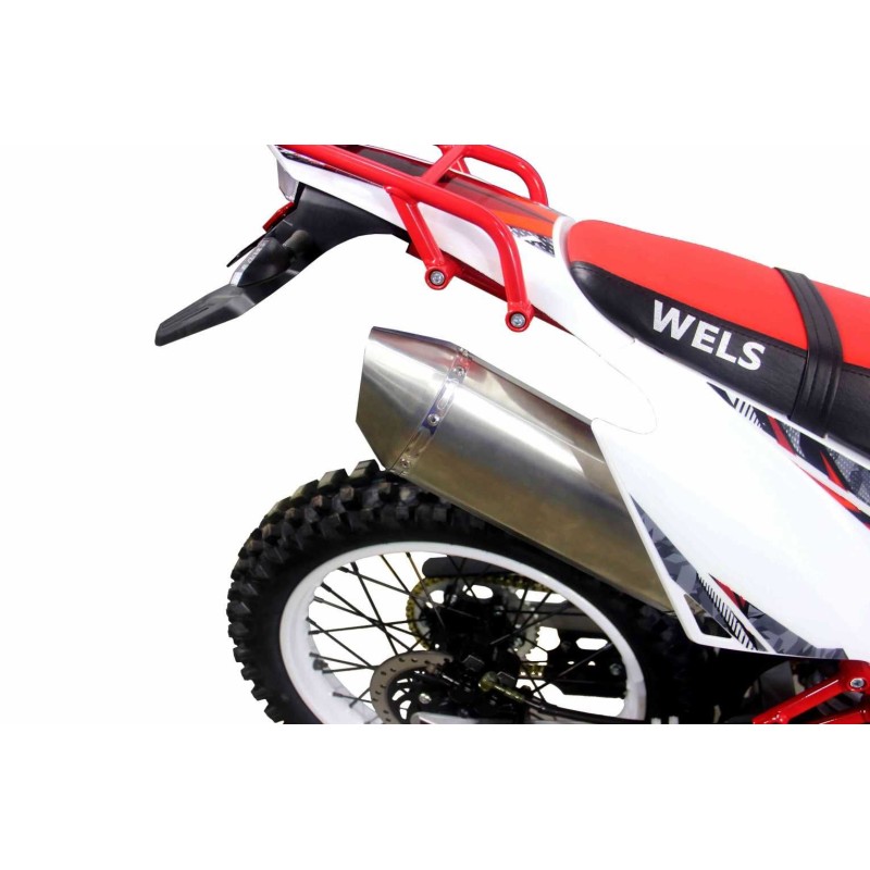 Мотоцикл эндуро Wels MX 250, красный
