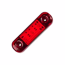 Фонарь габаритный светодиодный Евросвет ГФ22, красный