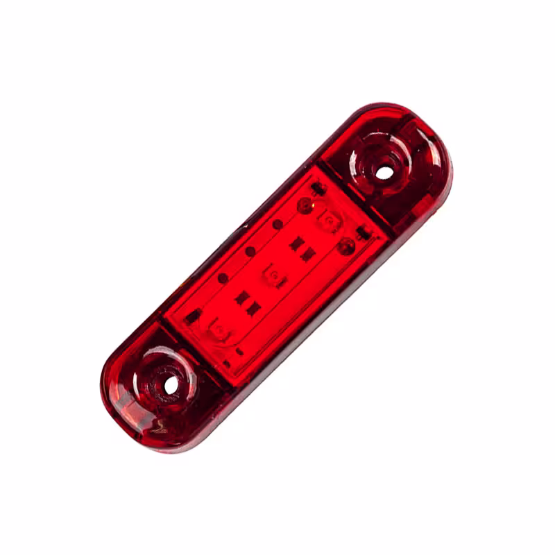 Фонарь габаритный светодиодный Евросвет ГФ22, красный