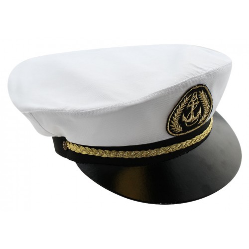 Фуражка морская (адмиралка) Флагсервис, белый, размер 60