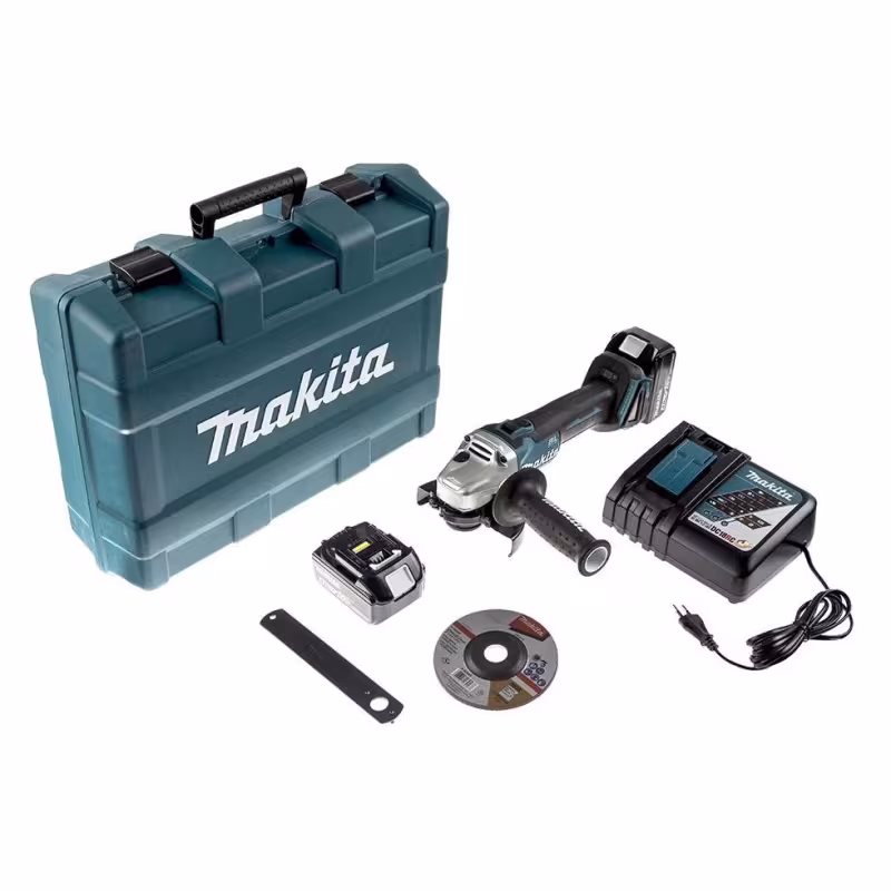 Шлифмашина угловая аккумуляторная Makita DGA504RME