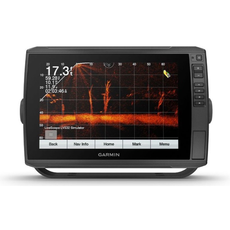 Картплоттер-эхолот Garmin Echomap Ultra 102sv с датчиком  GT54UHD-TM