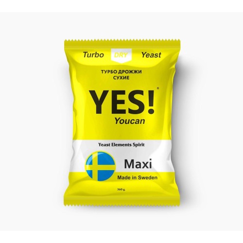 Дрожжи сухие Turbo Dry Yeast Maxi, 360 г