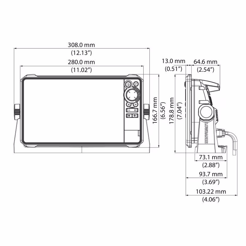 Картплоттер-эхолот Lowrance HDS-9 Live