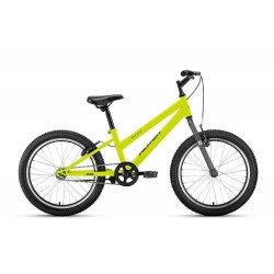 Велосипед ALTAIR MTB HT 20 low (20" 1 ск. рост 10.5") (светло-зеленый/серый)