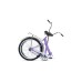 Велосипед FORWARD VALENCIA 24 1.0 (24" 1 ск. рост 16" скл.) (фиолетовый/серый)
