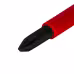 Отвертка крестовая диэлектрическая PH2х100 мм Кобальт CR-V Ultra Grip 646-508