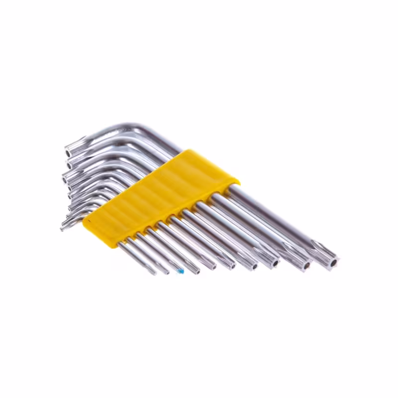 Набор ключей Torx Г-образных Эврика ER-15101T, T9-T50, 10 предметов
