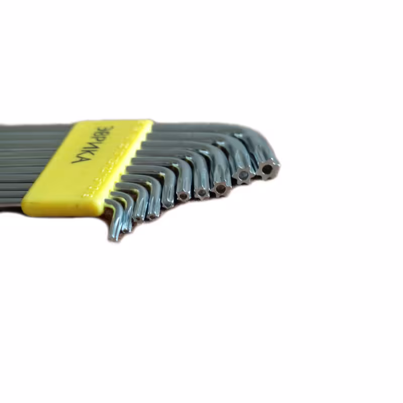 Набор ключей Torx Г-образных Эврика ER-15101T, T9-T50, 10 предметов