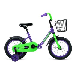 Велосипед FORWARD BARRIO 14 (14" 1 ск.) (фиолетовый)